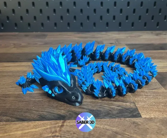 Crystal Dragon printed by TKA Custom Printing