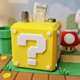 Mario Piggy Bank Box printed by TKA Custom Printing