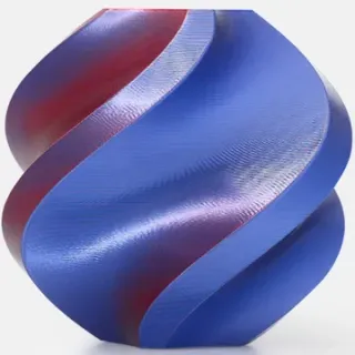 Silk Multi Midnight Blaze filament sample