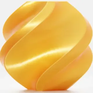 Silk+ Gold filament sample