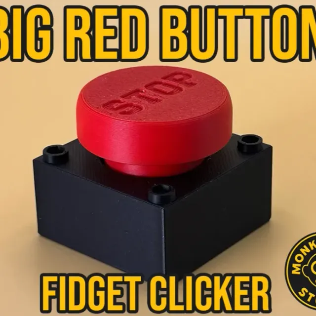 Stop Fidget Clicker printed by TKA Custom Printing